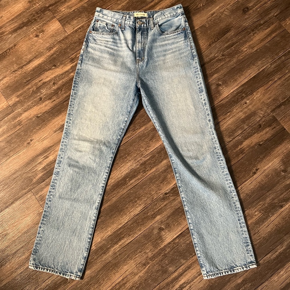 Madewell 90’s Straight Jeans (Mercer wash!)